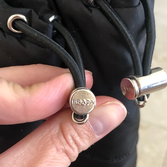 Prada Leather & Nylon Boots Blk SZ 9 1/2 - Picture 6 of 13